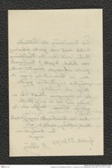 Nachlass Franz Steindachner, Brief von J. Slanner an Franz Steindachner (22.06.1907), Inv.Nr. 491.01, Seite 4